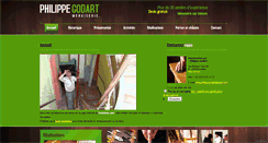 Desktop Screenshot of godartphilippe.com