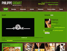 Tablet Screenshot of godartphilippe.com